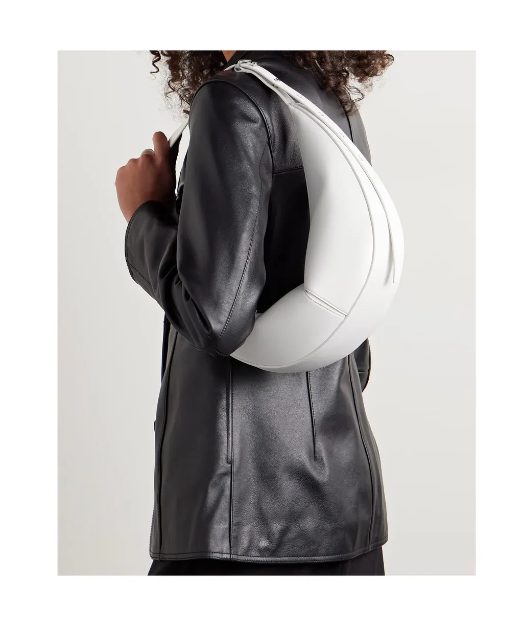 Zippered Shoulder Bag
