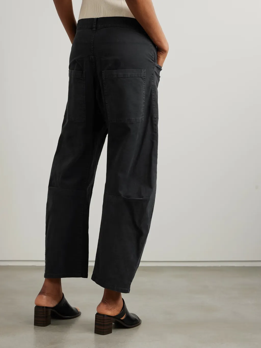 Shon Pleat Detail Track Pants
