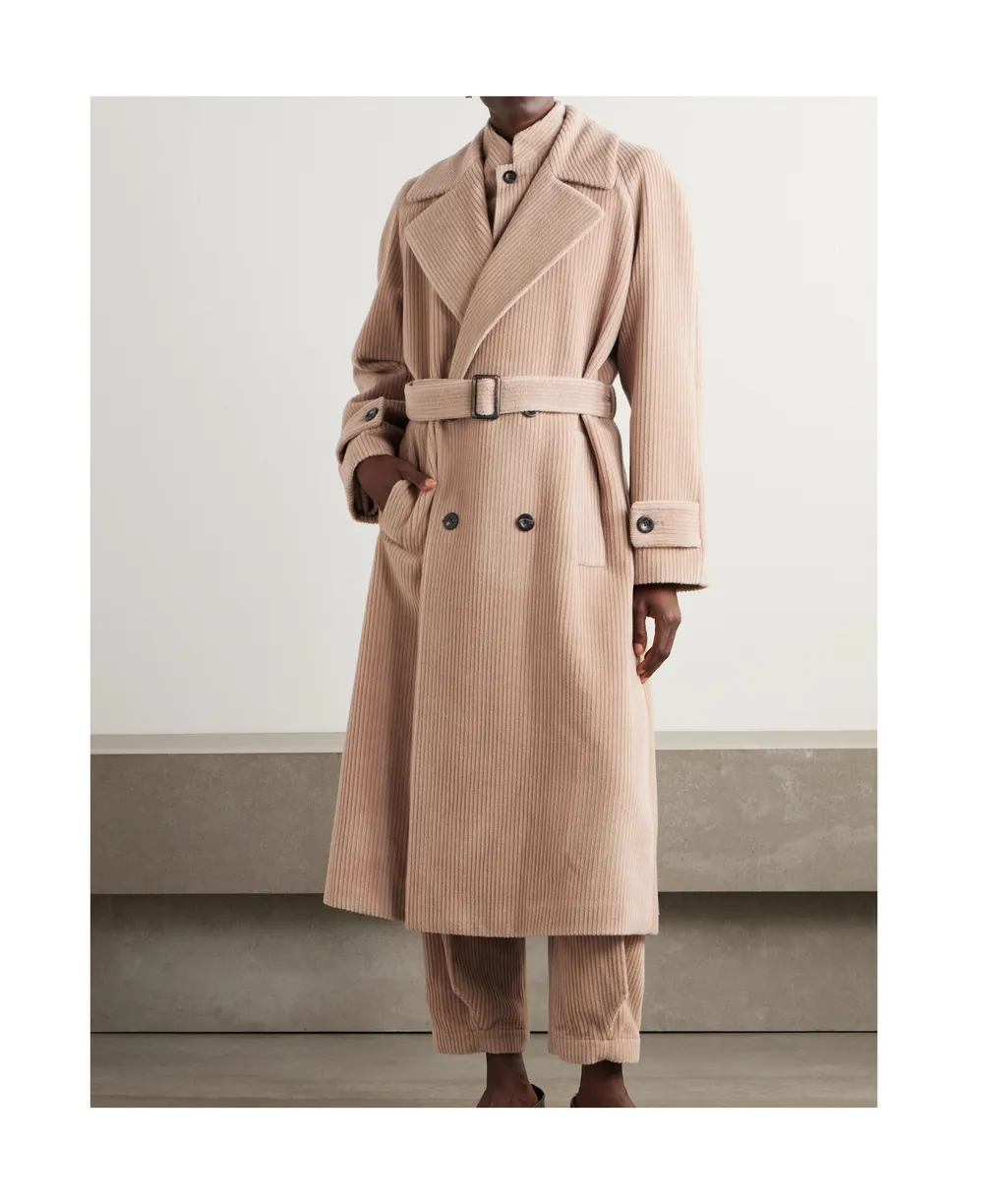 Double-Breasted Coat