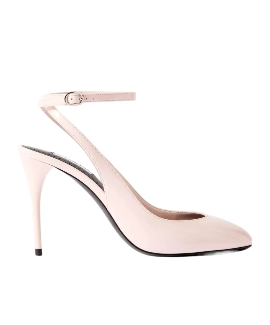 Round Toe High Heel Sandals