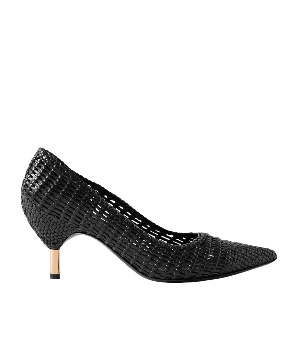 Braided High Heels