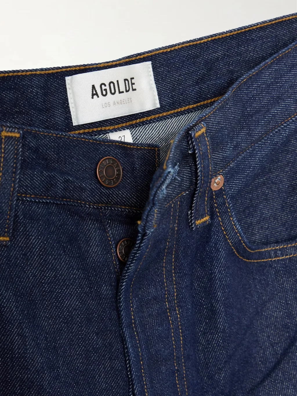 High Waist Straight Jeans