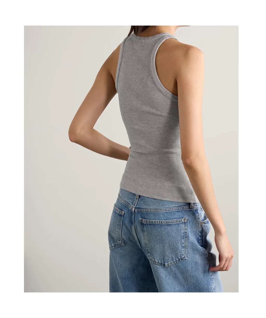Ribbed Stretch Vest