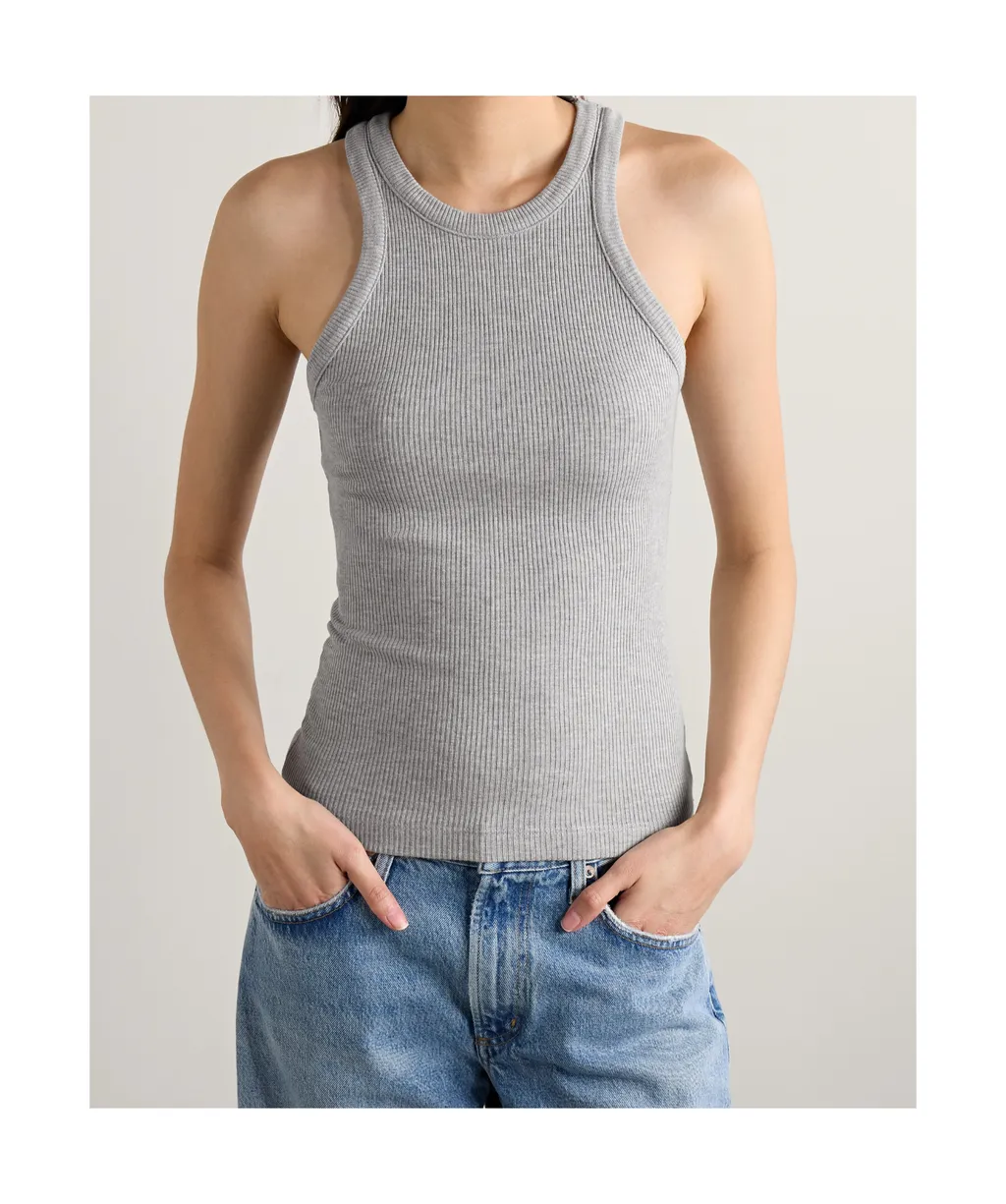 Ribbed Stretch Vest