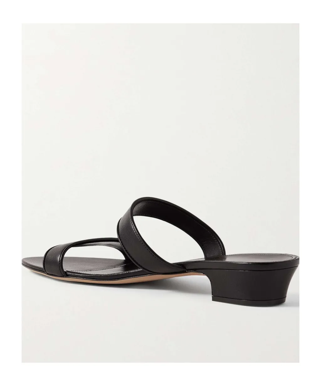 Open Toe Low Heel Sandals