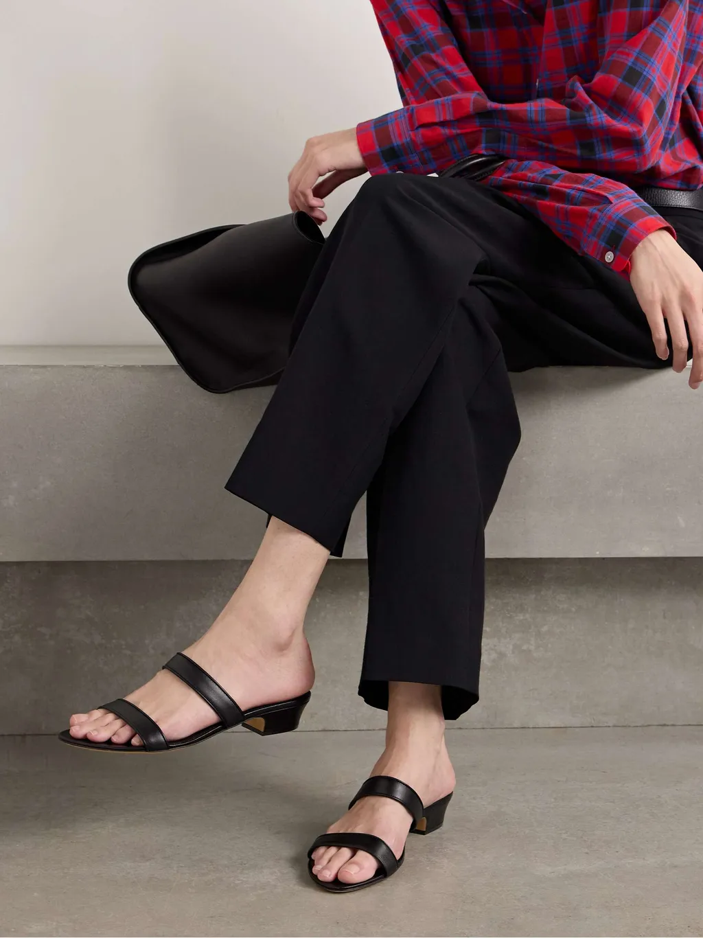 Open Toe Low Heel Sandals