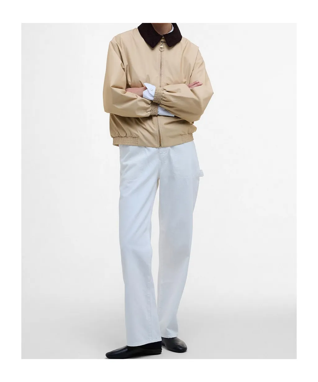 Barbour The Edit By Alexa Anna Showerproof Bomber Jacket