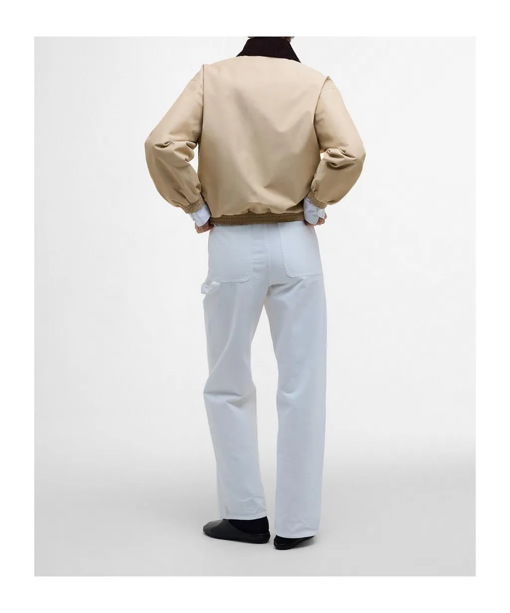 Barbour The Edit By Alexa Anna Showerproof Bomber Jacket
