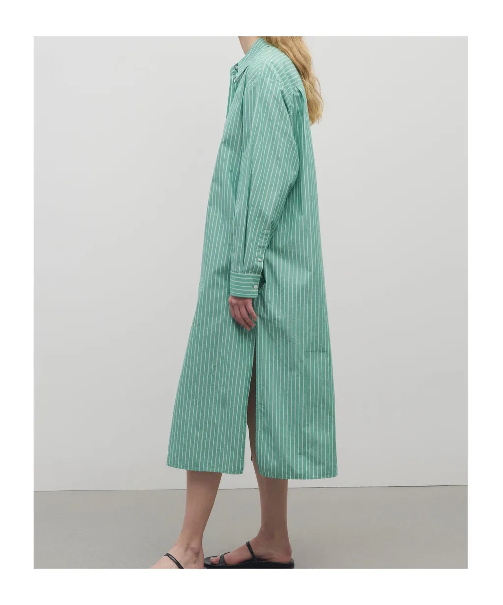 Striped Shirt Dress