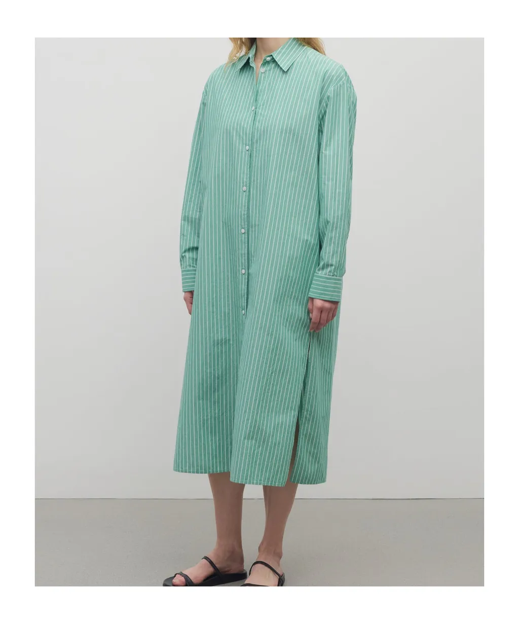 Striped Shirt Dress