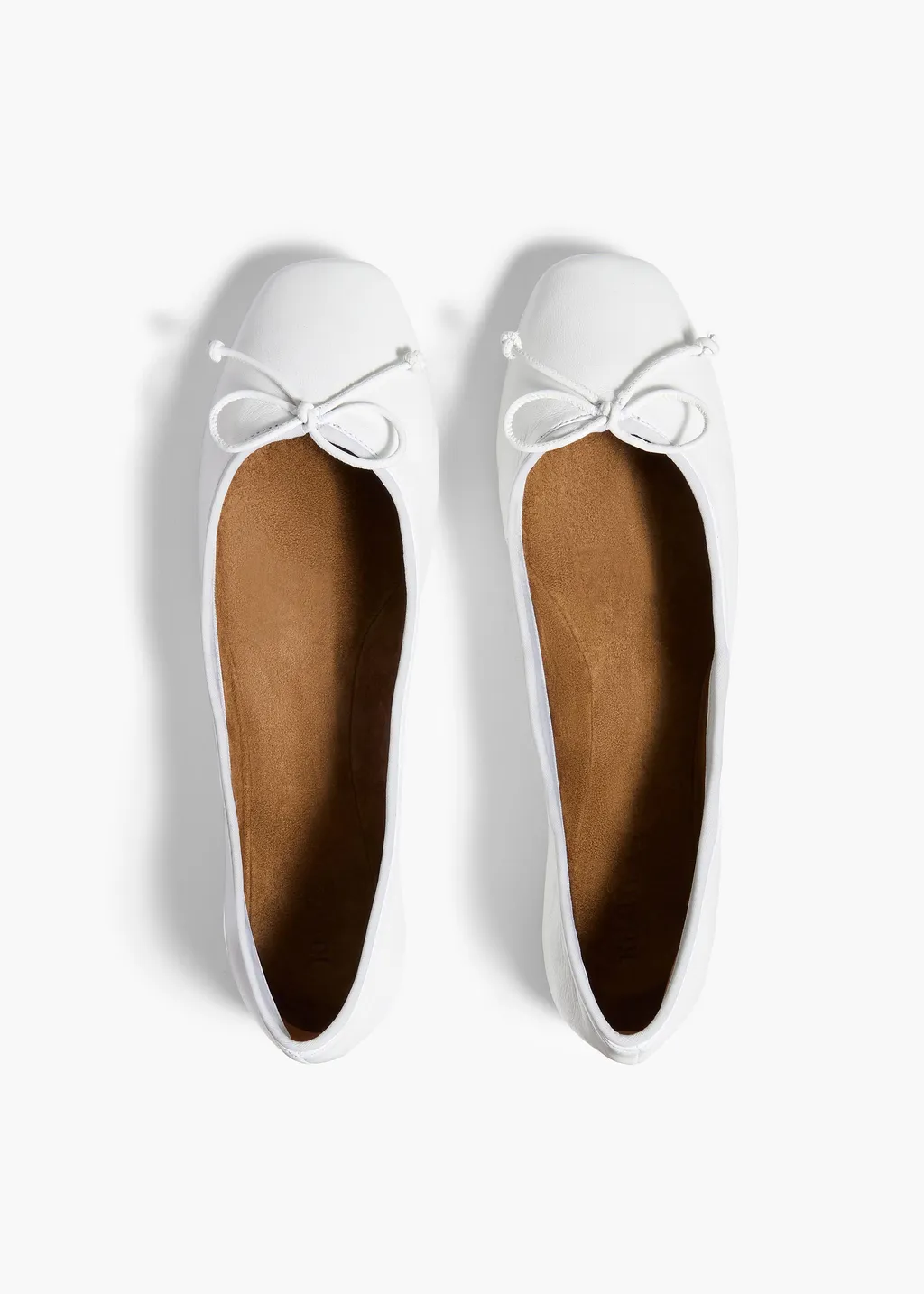 Leather Bow Ballerina