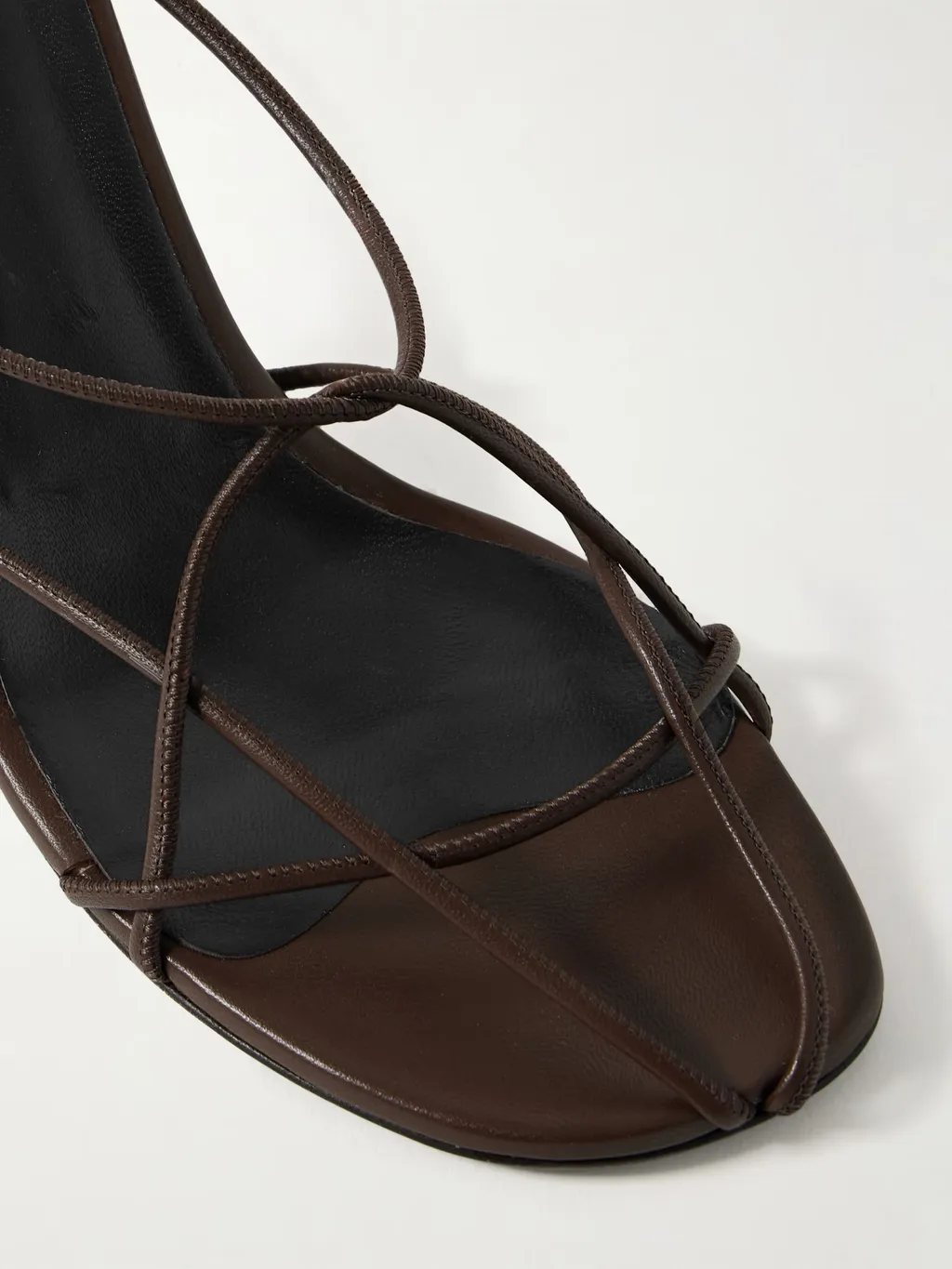 750Mm Loulou Strappy Leather Sandal