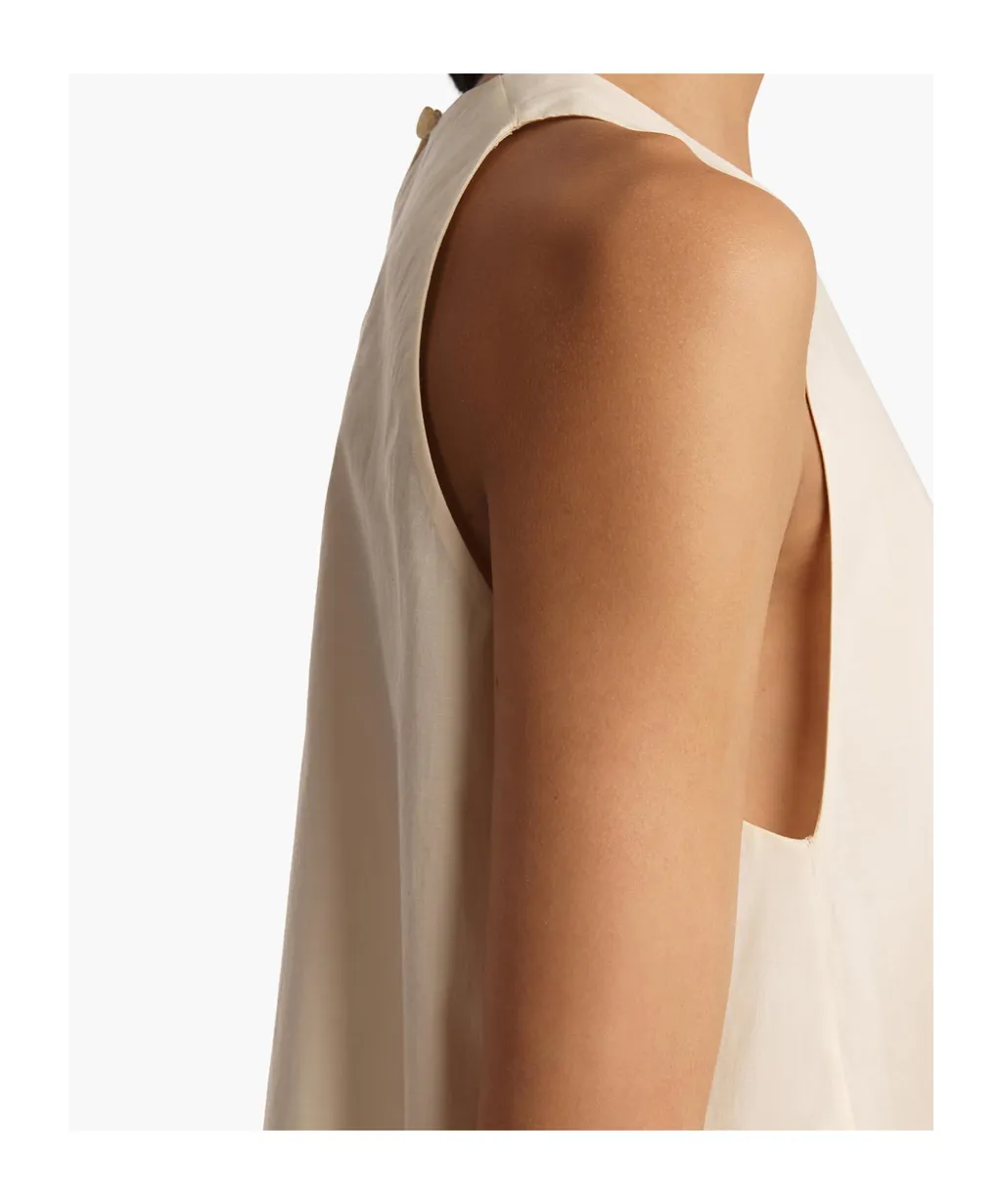 Clay Dress In Bone