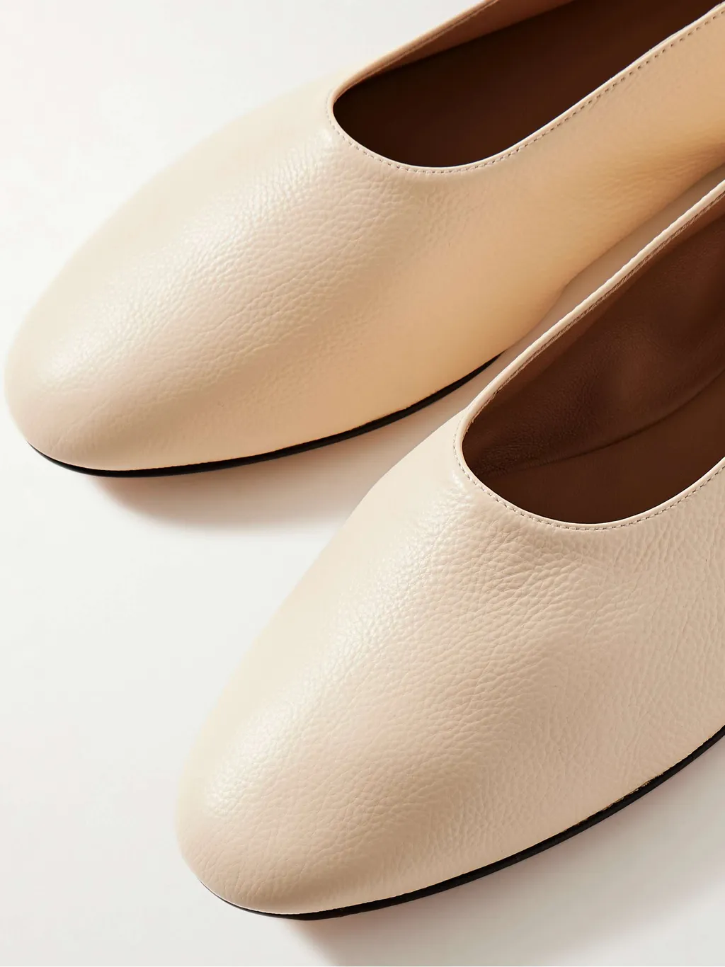 Awar Leather Ballet Flats