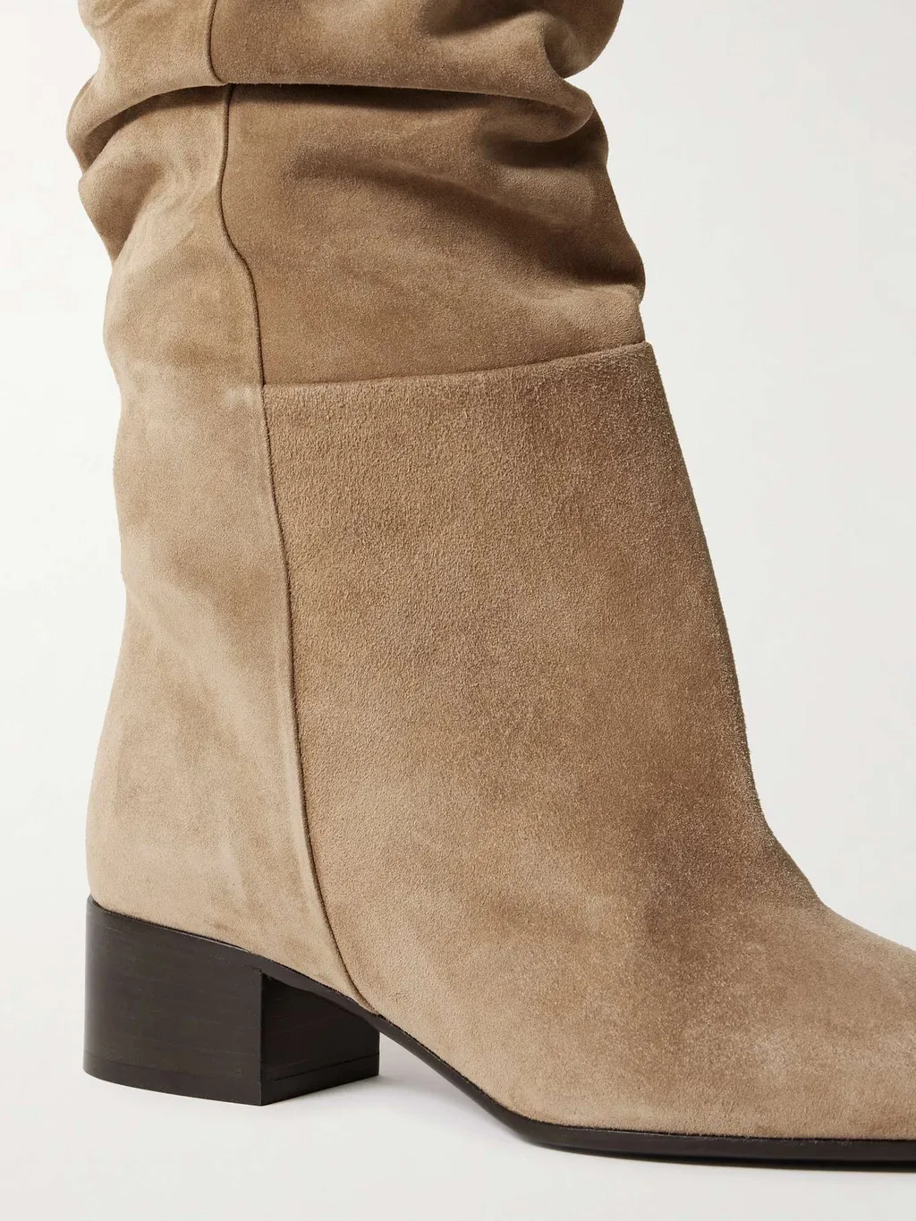 40Mm Andee Suede Knee Boots