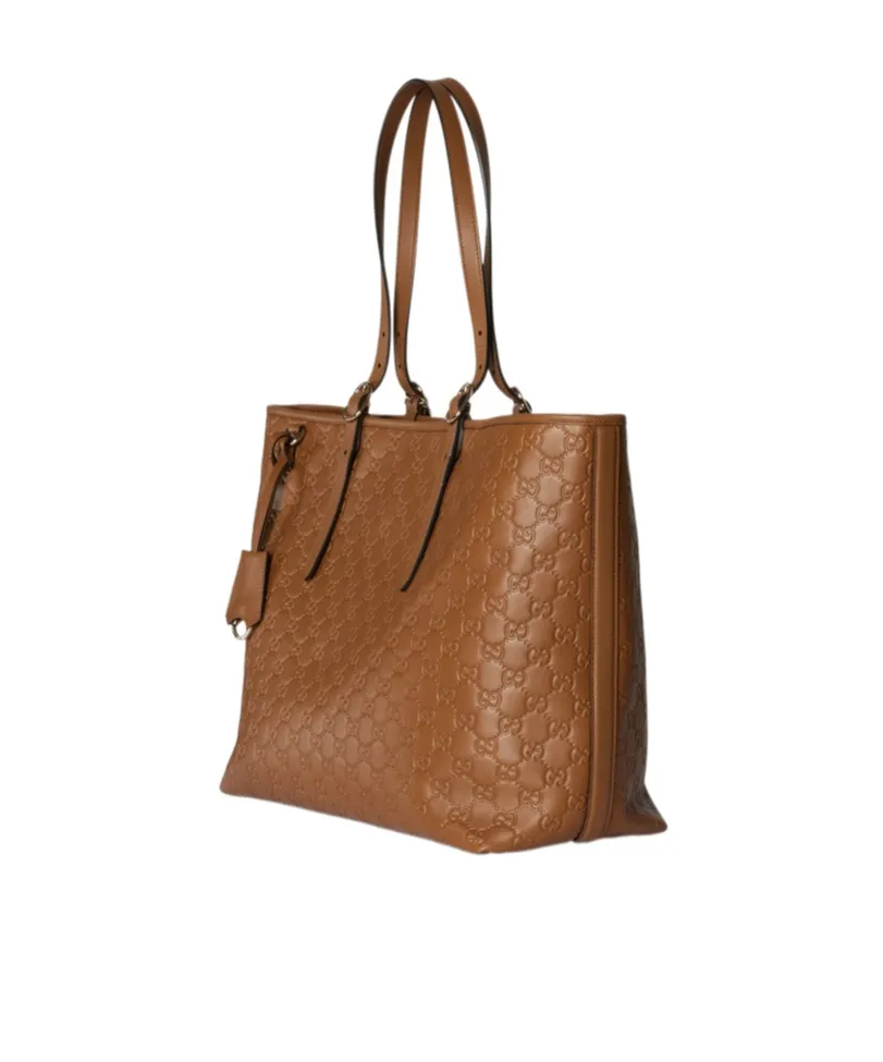 Gg Emblem Large Tote Bag