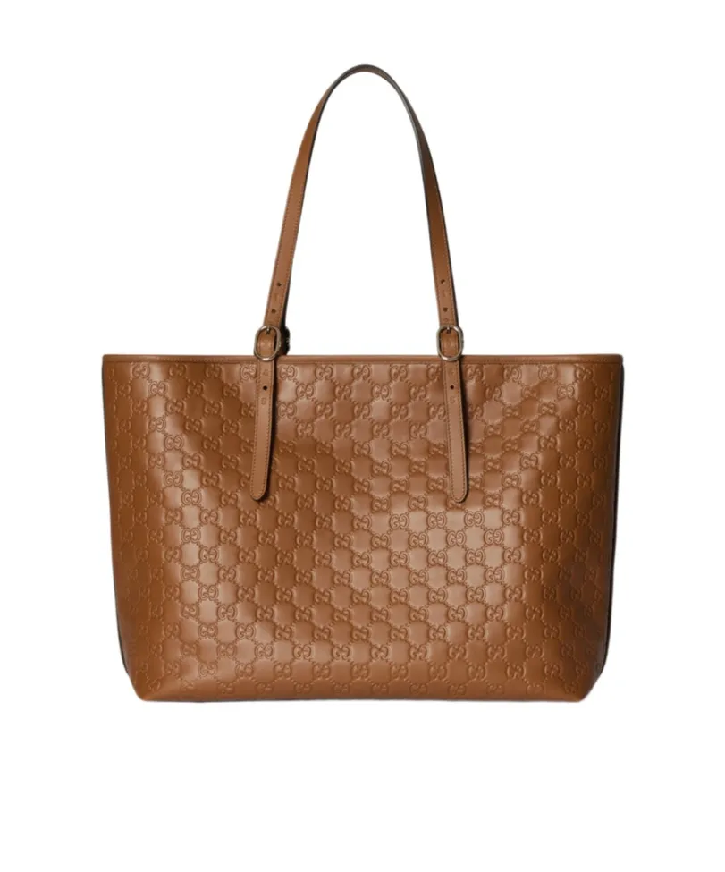 Gg Emblem Large Tote Bag
