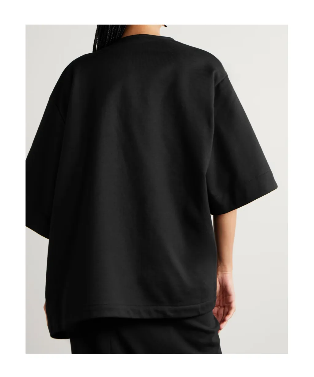 Draped Brooch T-Shirt