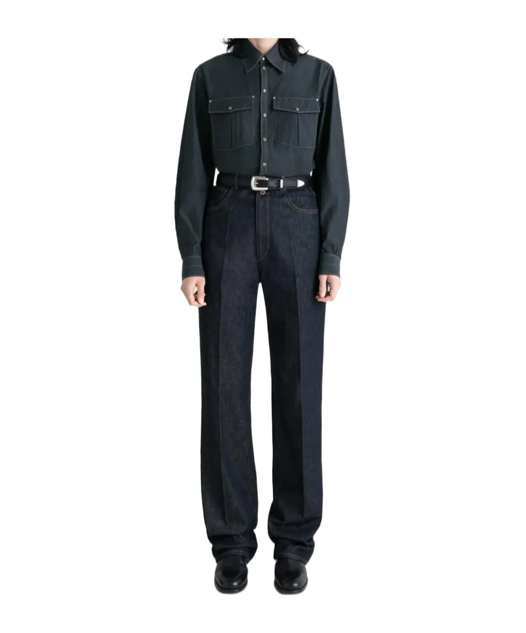Topstitching Shirt