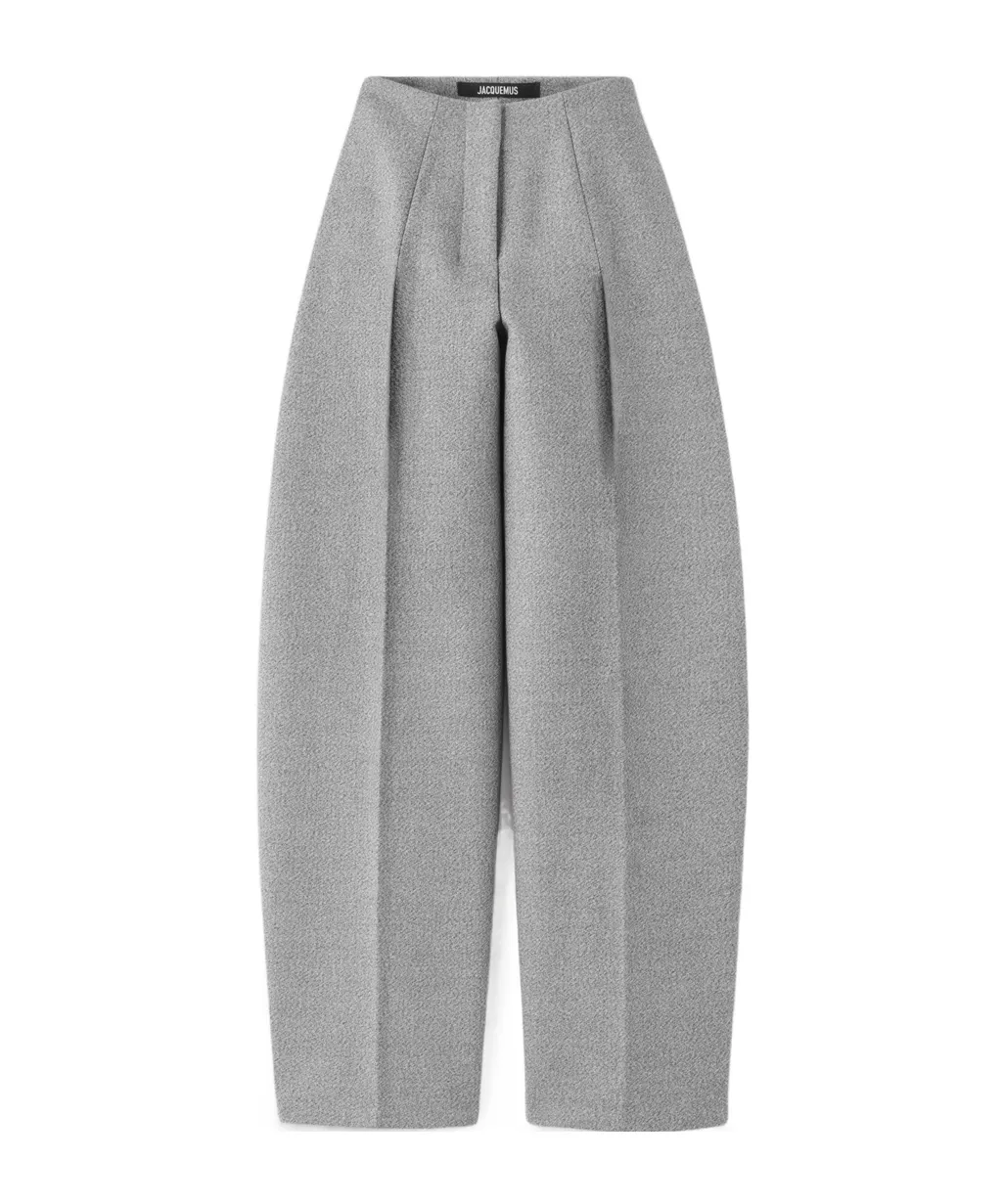 Curvo Pleated Casual Pants