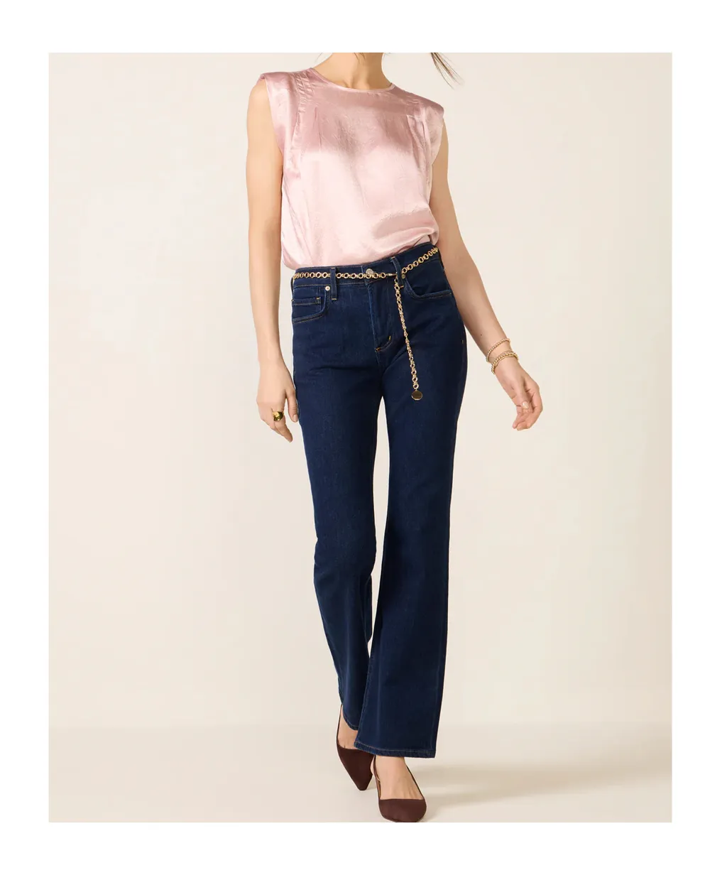 Genova Low-Rise Bootcut Jeans