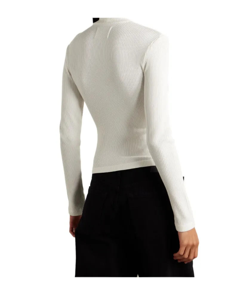 Caradene Ribbed Turtleneck Sweater