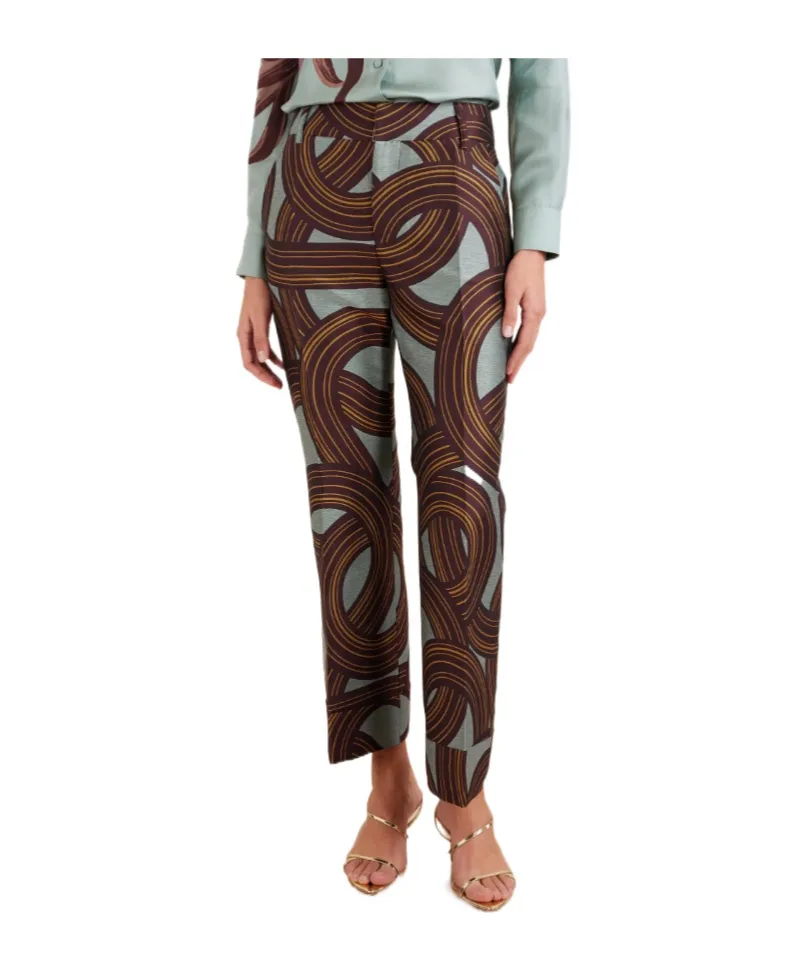Hendrix Jacquard Tailored Trousers