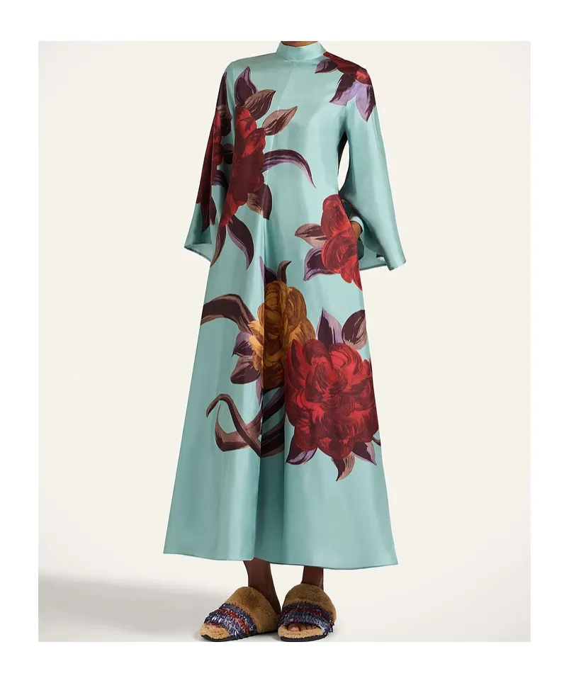 La Doublej Magnifico Printed Maxi Dress