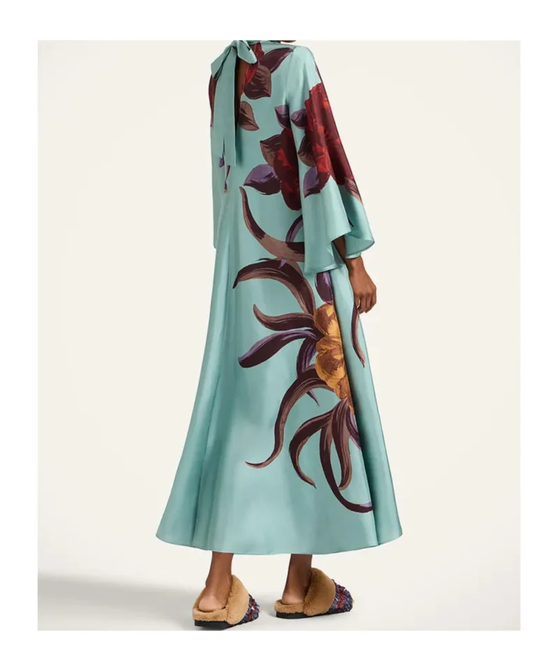 La Doublej Magnifico Printed Maxi Dress