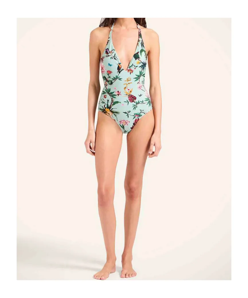 Floral-Print Swimsuit
