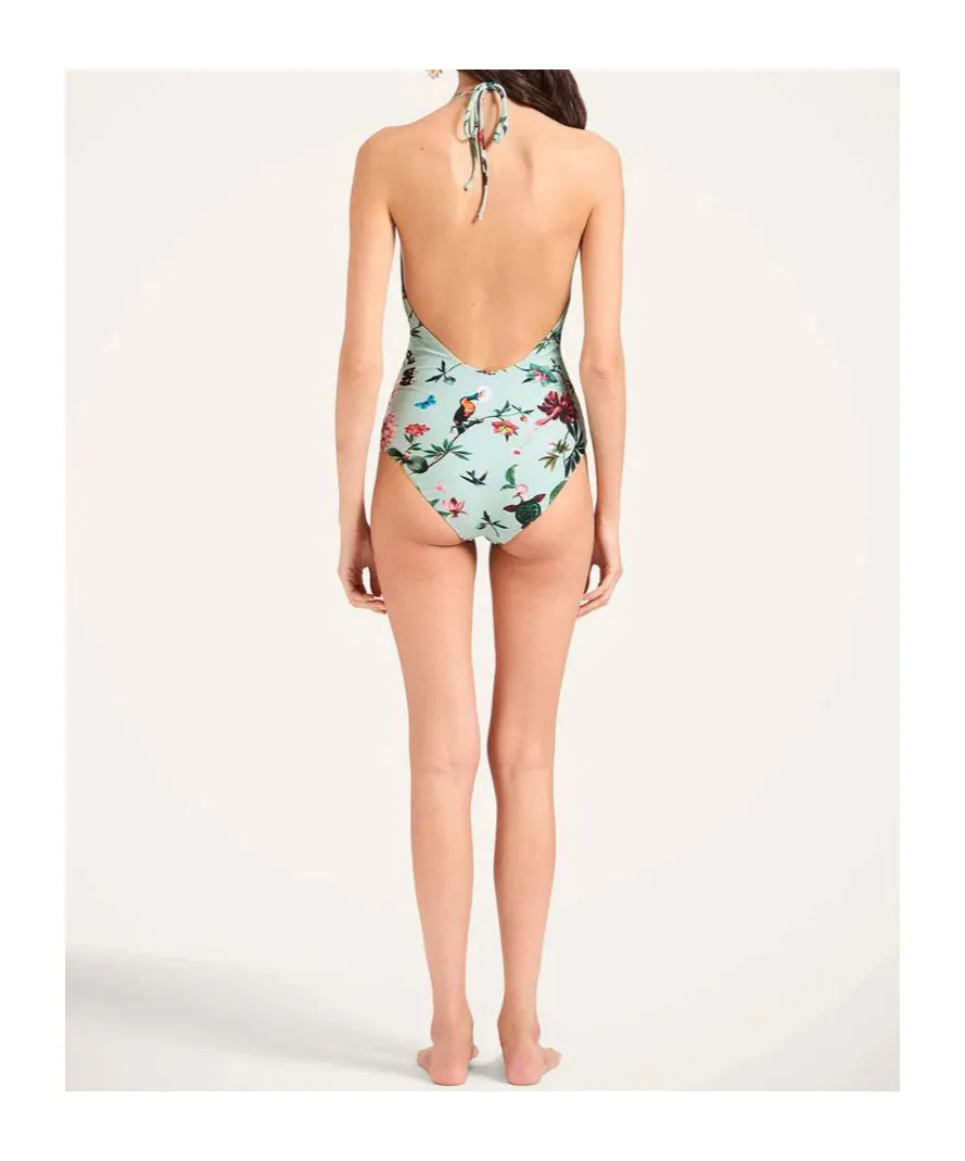 Floral-Print Swimsuit