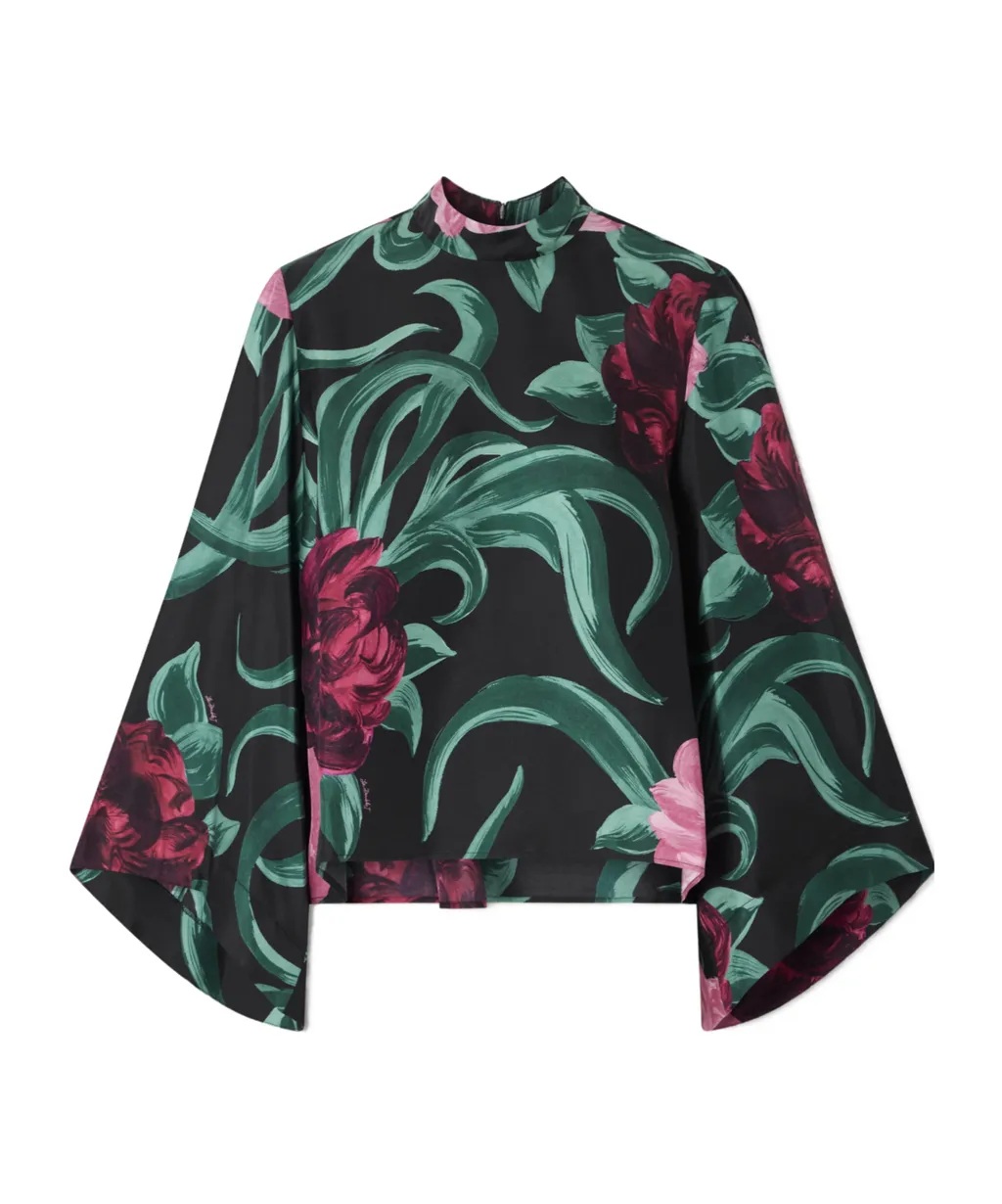 Make An Exit Floral Top