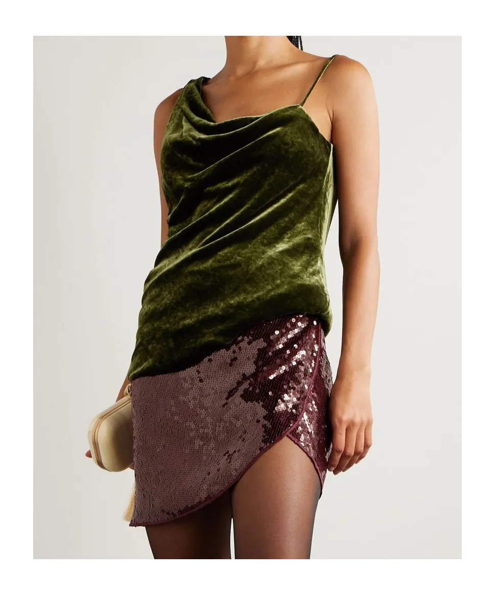 Asymmetrical Draped Top