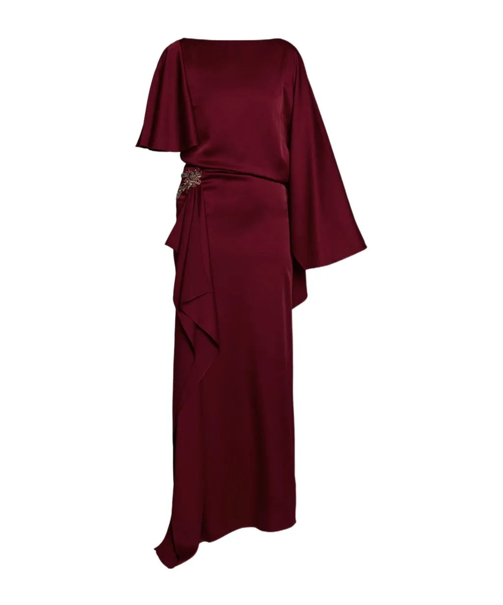 Draped Evening Dress