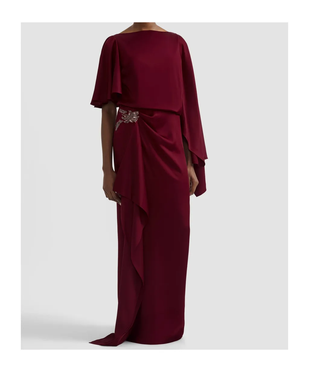 Draped Evening Dress