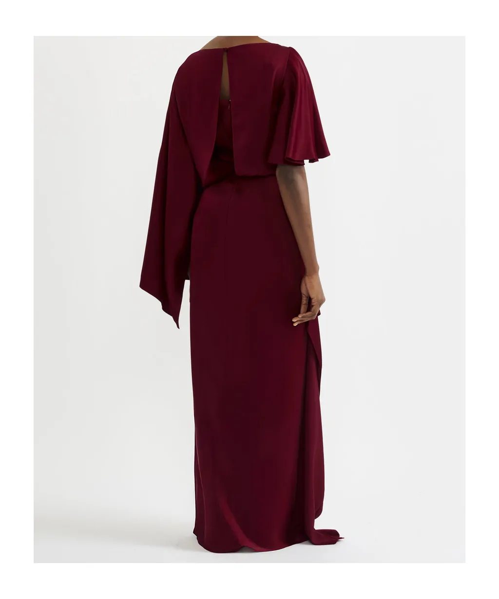Draped Evening Dress