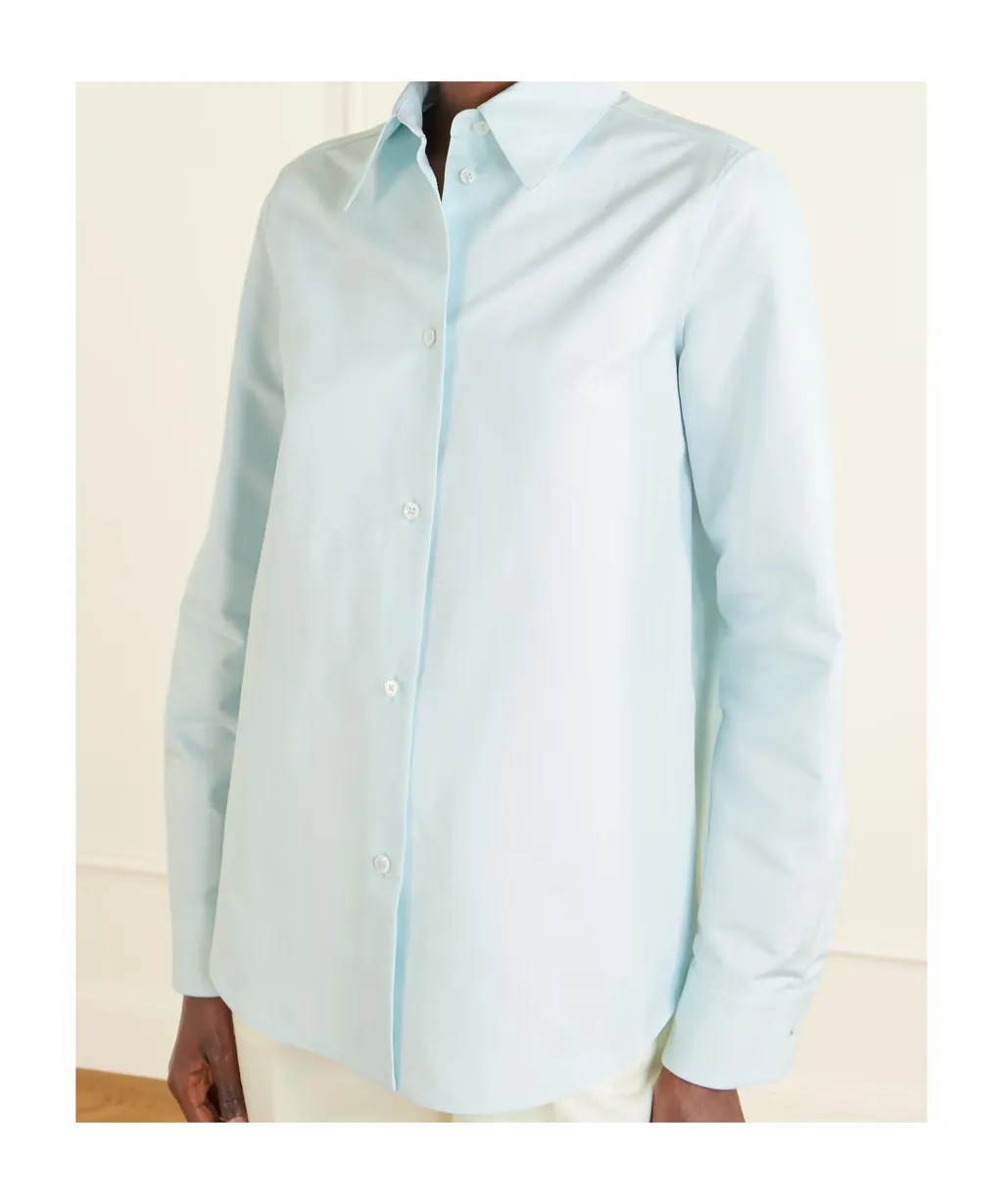 Jil Sander Curved Hem Poplin Shirt