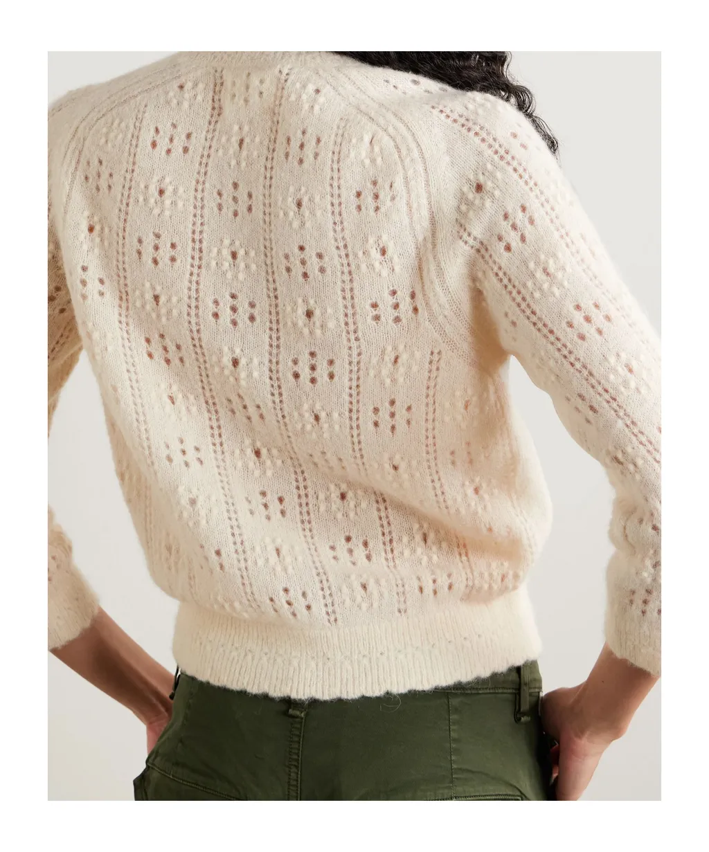 Long-Sleeved Knitted Shirt