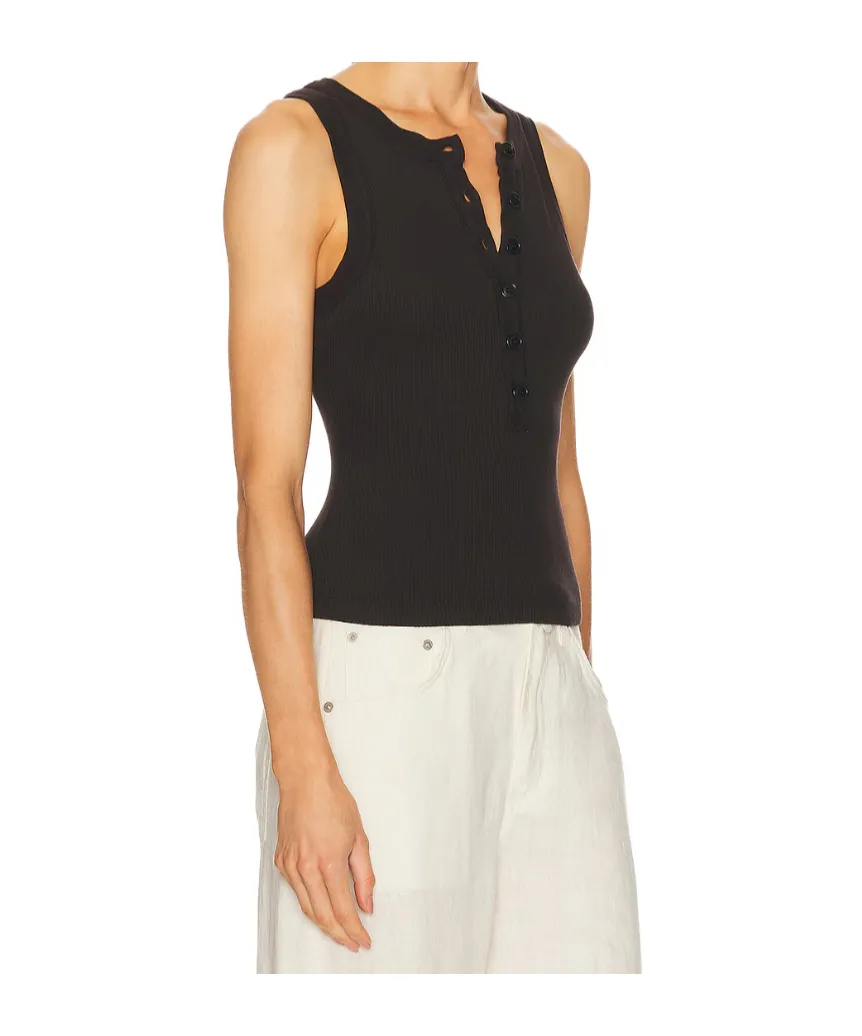 Caralyn Ribbed Jersey Tank
