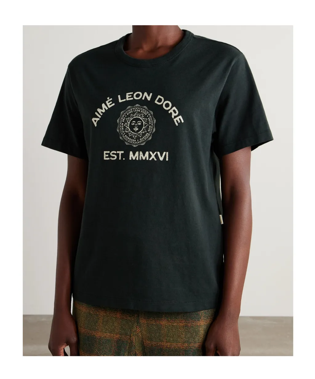 Printed Cotton-Jersey T-Shirt
