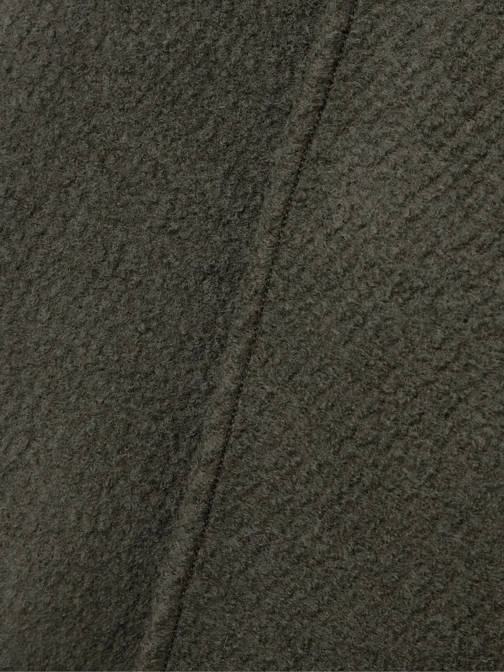 Bodhi Wool-Blend Bouclé-Twill Midi Wrap Skirt