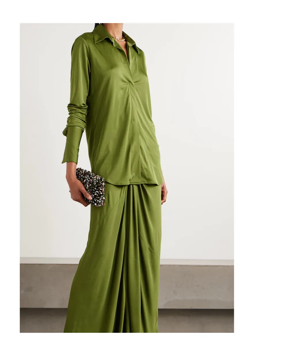 Satin-Jersey Shirt