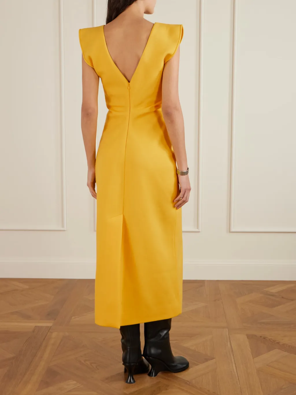 Mariam Scuba Midi Dress
