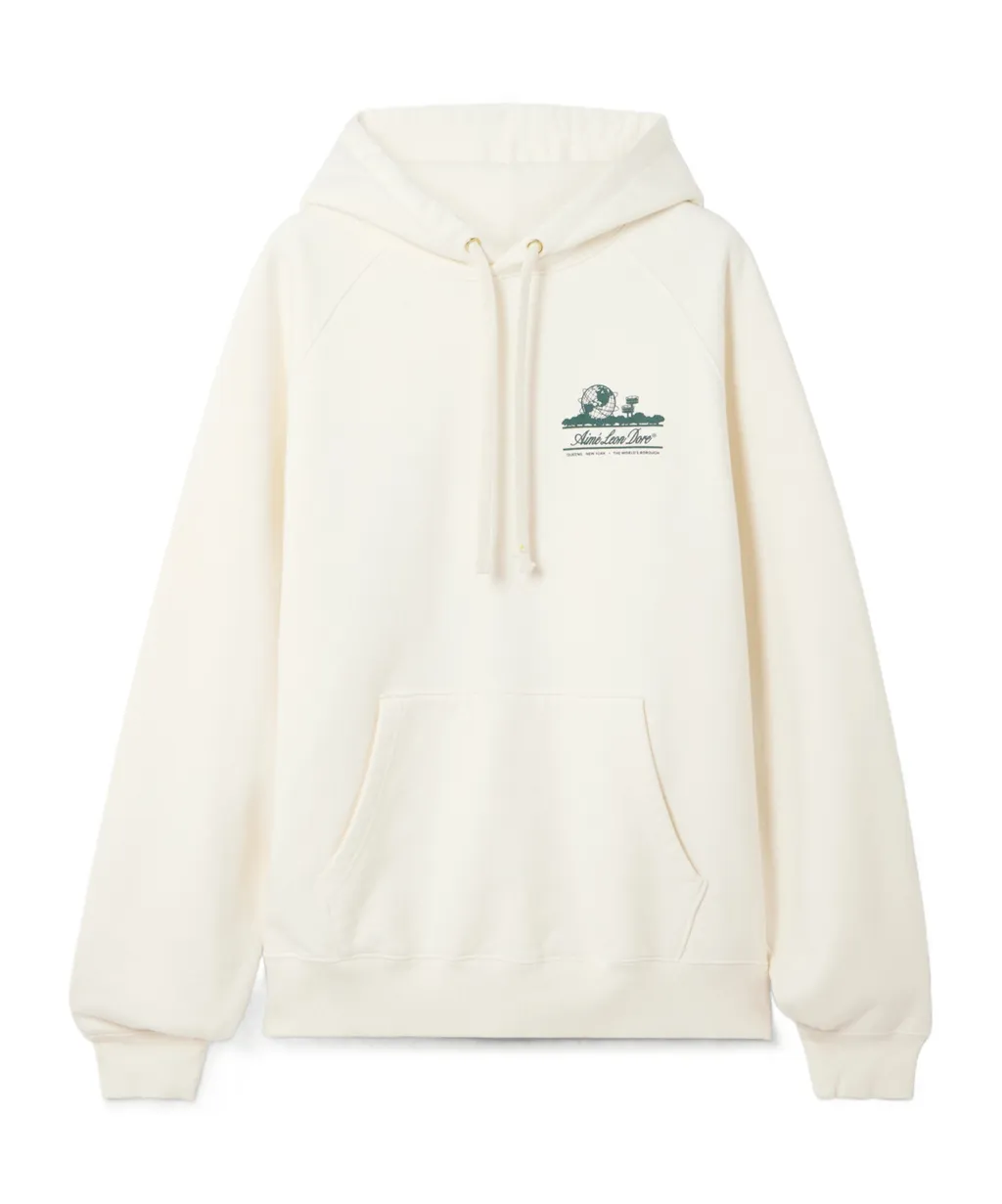 Patterned Printed Hoodie