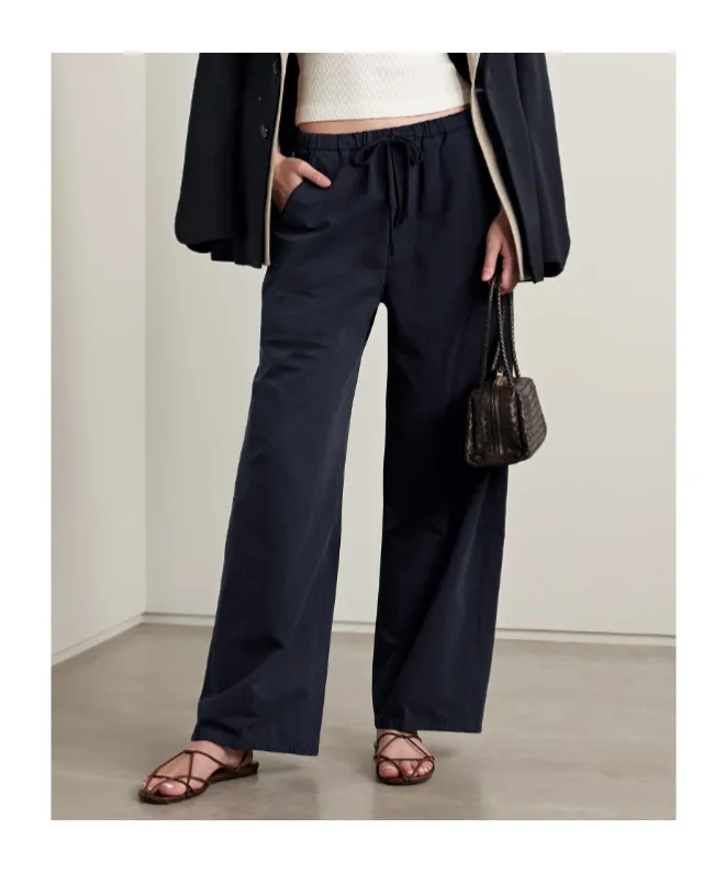 Wide-Leg Casual Pants