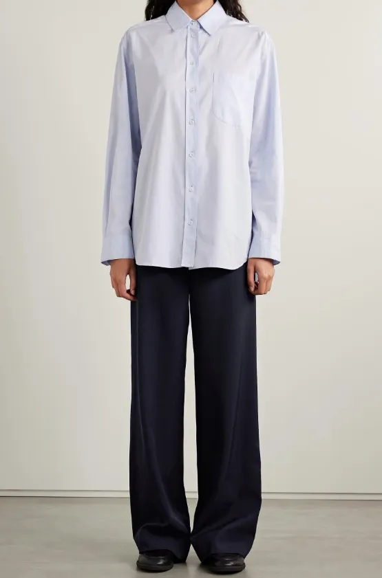 Wide-Leg Casual Pants