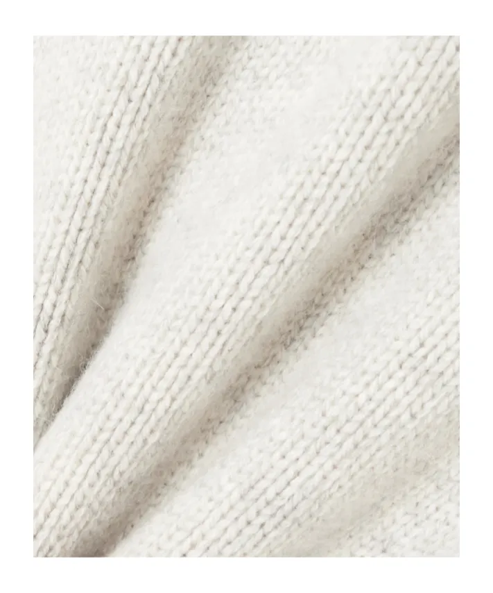 Asymmetric Turtleneck Sweater