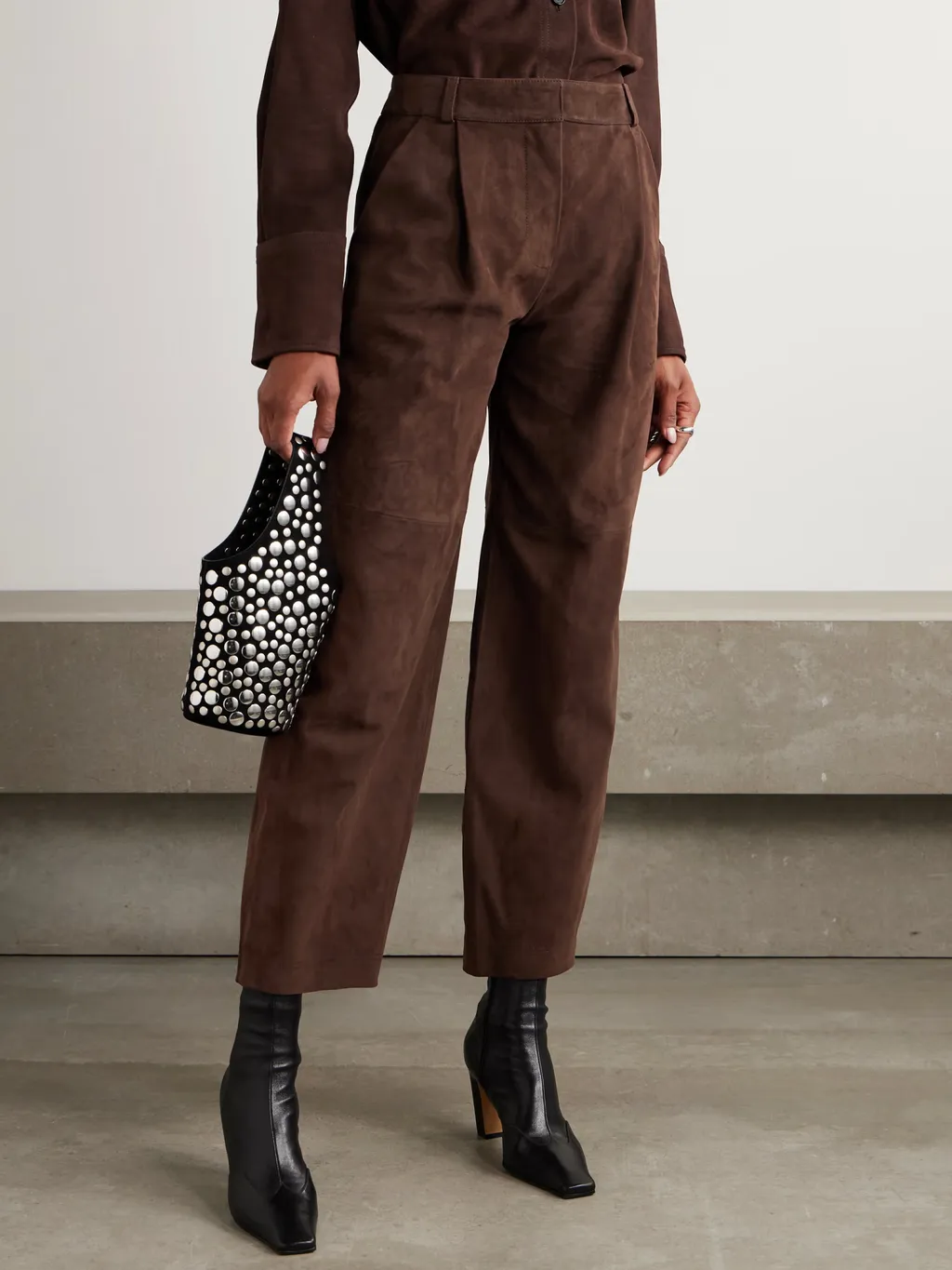Casual Pants With Belt Loops