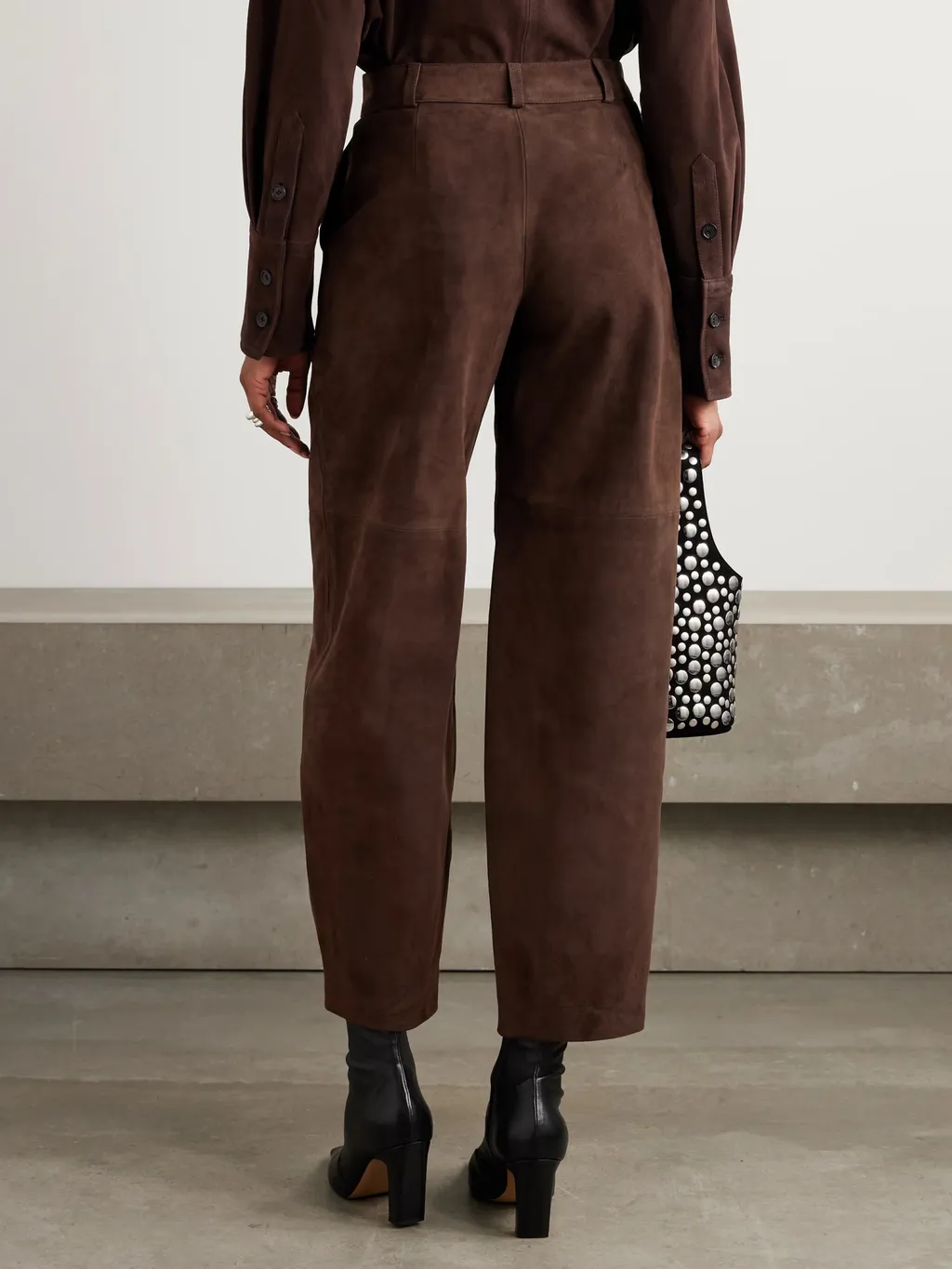 Casual Pants With Belt Loops
