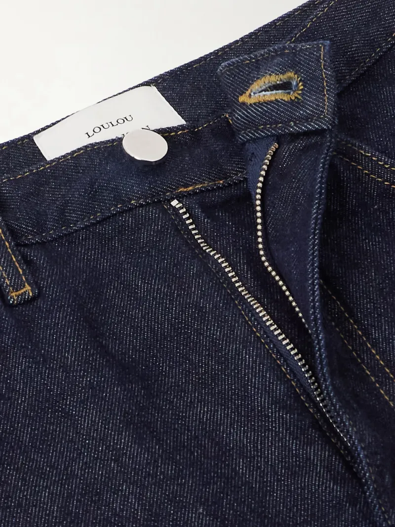 Jude Organic High-Rise Straight-Leg Jeans
